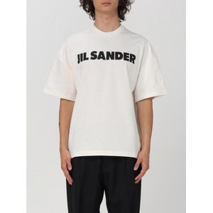 Jil Sander, Heren, Tops, Wit, Maat: M Katoen,