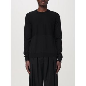 Jil Sander - Gebreide Trui - Blauw - Wol - Ronde Hals - Lange Mouwen