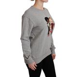 Dolce & Gabbana - Sweatshirt - Grijs - Katoen