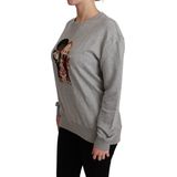 Dolce & Gabbana - Sweatshirt - Grijs - Katoen
