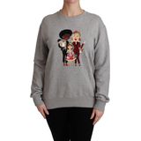 Dolce & Gabbana - Sweatshirt - Grijs - Katoen