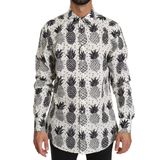 Dolce & Gabbana, Heren, Overhemden, Veelkleurig, Maat: L Katoen,