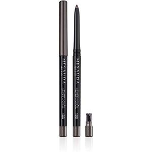 Mesauda Milano Automatische oogpotlood Waterproof 4Ever Khol - verpakking van 3 x 0 g