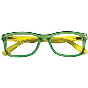 El Charro leesbril model Nebraska groen/geel, Dioptria + 2-1 product