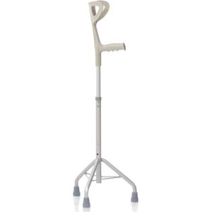 Moretti driepoot eifel wandelstok met onderarmkruk ondersteuning