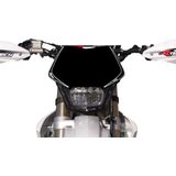 Racetech - V-Face Full LED Koplamp - Zwart - 12V/35W Volledig/Halflicht