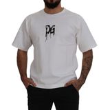 Dolce Gabbana DG Print Wit T-Shirt
