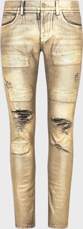 Dolce & Gabbana Goud Heren Jeans