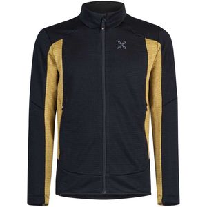 Montura - Stretch Fleece - Zwart - Herenjersey met Ritssluiting