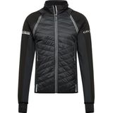 CMP - Wandeljack - Zwart - Lichtgewicht Softshell - Afneembare Mouwen