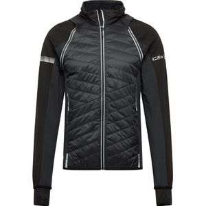 CMP - Wandeljack - Zwart - Lichtgewicht Softshell - Afneembare Mouwen