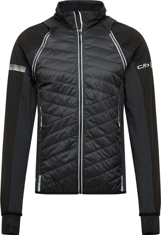 CMP - Wandeljack - Zwart - Lichtgewicht Softshell - Afneembare Mouwen