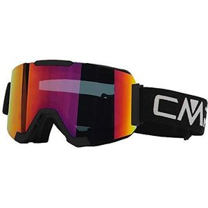 CMP - X-Wing magnetisch skimasker, zwart-oranje, L