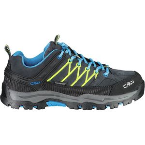 CMP Kids Rigel Low Trekking Shoes Wp uniseks-volwassene Trekking- en wandelschoenen. Low-Top, Antraciet-fluogeel, 41 EU