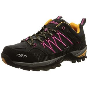 CMP Rigel Low Wmn Trekking Shoes WP, damessneakers, antraciet bouganvilla, 37 EU