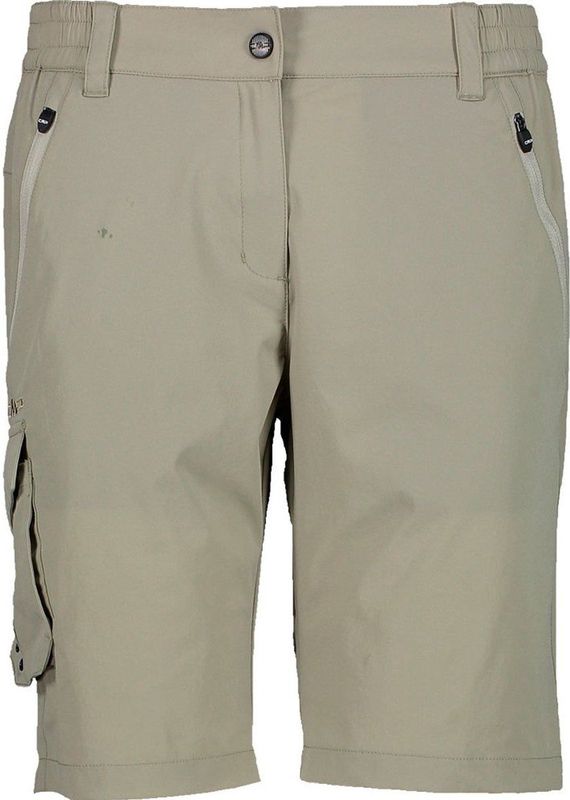 CMP - Bermuda Cargo - Dames - 4-weg Stretchstof - Met Opgezette Zakken - Dry-Function Technologie