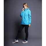 Regenjas - Blauw - Ripstop - Waterdicht - Lichtgewicht - Verstelbare Manchetten