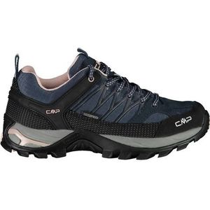 CMP Rigel Low Wmn Shoe Wp Trekking- en wandelschoenen voor dames, asfalt antraciet roos, 38 EU