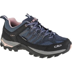 CMP Rigel Low Wmn Shoe Wp Trekking- en wandelschoenen voor dames, asfalt antraciet roos, 41 EU