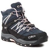 CMP - Rigel Mid - Trekkingschoenen - Asfaltgrijs-Roze - Waterdicht - Fast Lace