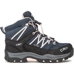 CMP - Rigel Mid - Trekkingschoenen - Asfaltgrijs-Roze - Waterdicht - Fast Lace
