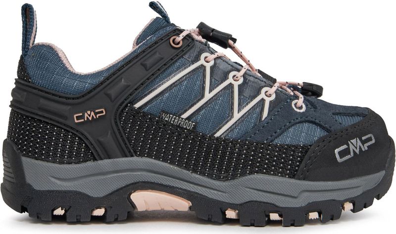 CMP - Rigel - Lage Schoenen - Waterproof - Suède - Kleuraccenten