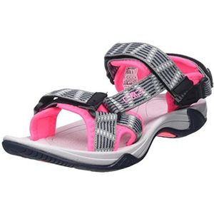CMP Dames 38Q9956 Hamal WMN sandalen open zonder hak zacht gevoerd nylon, maat 39, grijs/roze
