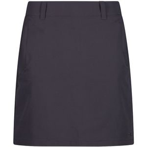 CMP Damesrok, stretch, grijs, maat 38