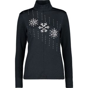 CMP Sweat Dames Pully Nero Mel. 44