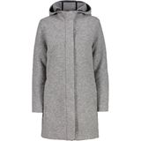 Wooltech - Damesjas - Zwart - Synthetisch - Met Capuchon