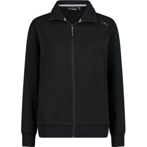 CMP - Dames Stretch Fleece Sweatshirt - Zwart - Volledige Rits