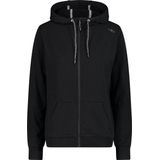 Sweater - Stretchkatoen - Grijs - Met Ritssluiting en Capuchon