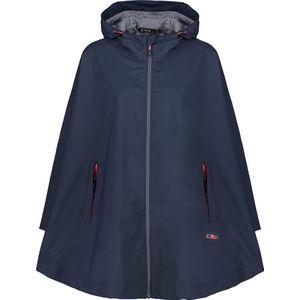 Cmp - Fix Hood - Poncho - Blauw - Vrouw