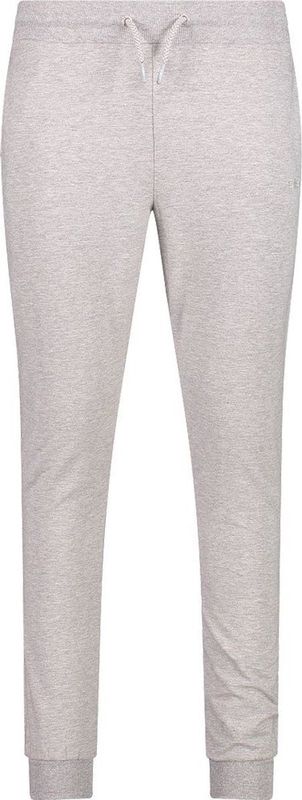 Pantalon - Melange - Katoen - Elastische Tailleband - Twee Zijzakken