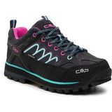 CMP - Moon Low Wp - Wandelschoenen - Grijs - Leer + 100% PL + Andere Materialen