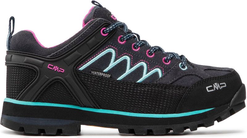 CMP - Moon Low Wp - Wandelschoenen - Grijs - Leer + 100% PL + Andere Materialen