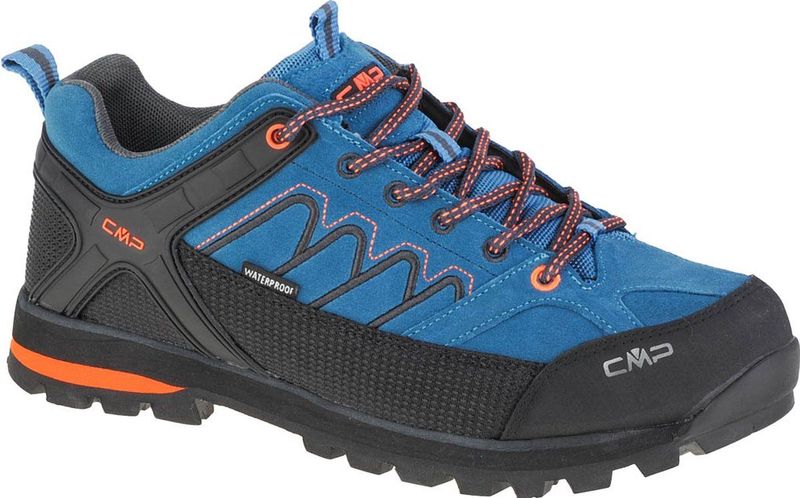 CMP - Moon Low Wp - Wandelschoenen - Grijs - Leer