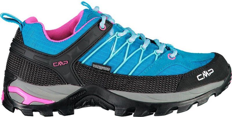 CMP RIGEL LOW WMN TREKKING SHOE WP Women's Trekkingschoenen Low-Top, Hawaian-Acqua, 38 EU