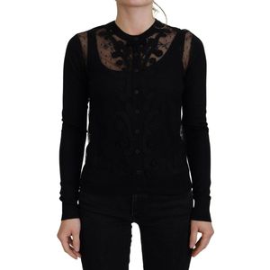 Dolce & Gabbana - Cardigan - Zwart - Zijde