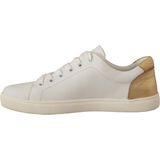 Prachtige Leren Lage Sneakers Met Klassieke Vetersluiting