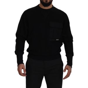 Dolce & Gabbana - Sweatshirt - Zwart - Crewneck