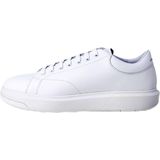 Armani Exchange Heren en heren, Basic, Back Extended Logo, Optic White sneakers, Op wit., 44.5 EU