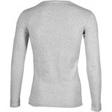 Emporio Armani O-hals longsleeve shirt basic grijs