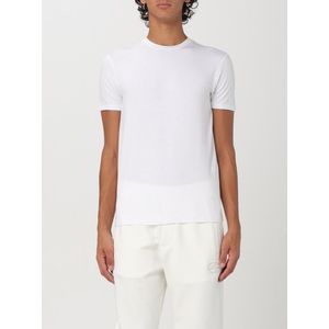Emporio Armani, Heren, Tops, Wit, Maat: M Katoen,
