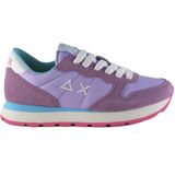 Sun68 Ally Solid Nylon Lage sneakers - Dames - Paars - Maat 38