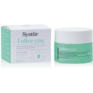 Syster Voedende Gezichtscreme met Olijfolie - Gemaakt in Italie, Veganistisch, Zonder Parabenen, Zonder Siliconen - 50 ml