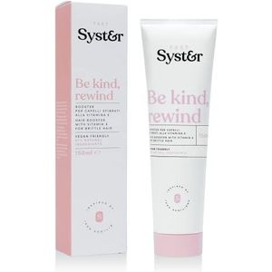 Syster Herstructurerend en regenererend ondersteunende masker voor droog en beschadigd haar - Gemaakt in Italië, deeltjes, vrij van parabenen, vrij van siliconen - 150 ml