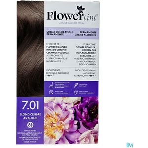 Flowertint - As Blond 7.01 - Permanente Crème Haarkleuring - 140 ml