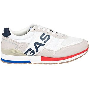 Gas Sneakers Yohn MIX Heren Wit - Maat 45