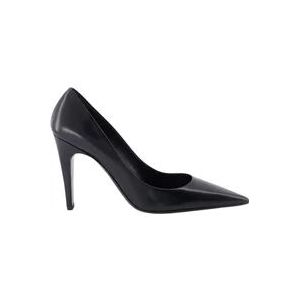 Prada, Dames, Schoenen, Zwart, Maat: 36 1/2 EU Leer,